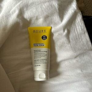 Acure brightening facial scrub